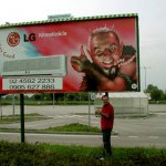 Reklamný billboard pre LG Klimatizácie.