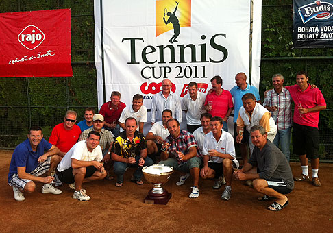 Tenisový turnaj Coop Jednota Slovensko a Figaro pre klientov spoločnosti Coop. 31.8.2011, Stupava.