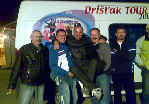 Na slávnostnom otvorení vykurovacej sezóny spoločnosti Empíria nechýbal ani skvelý Drišlak. 26.9.2008 Piešťany.