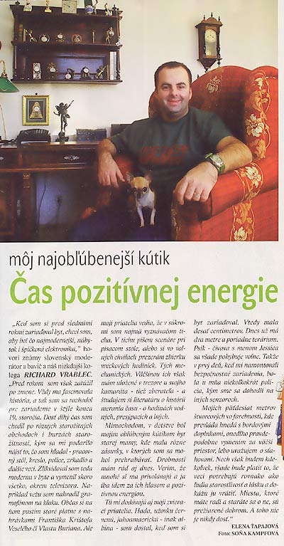 Slovenka 5/2004: Čas pozitívnej energie