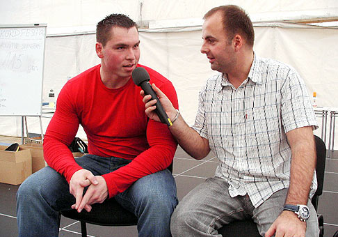 Aj Boris Prihradský bol hosťom prvého ročníka Rekordfest 2006.